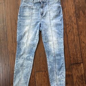 Simply Vera Vera Wang Women's Size 14 Blue Skinny Ankle Women's Light Blue Jeans